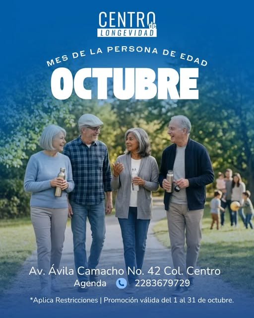 Octubre, mes de la persona de edad